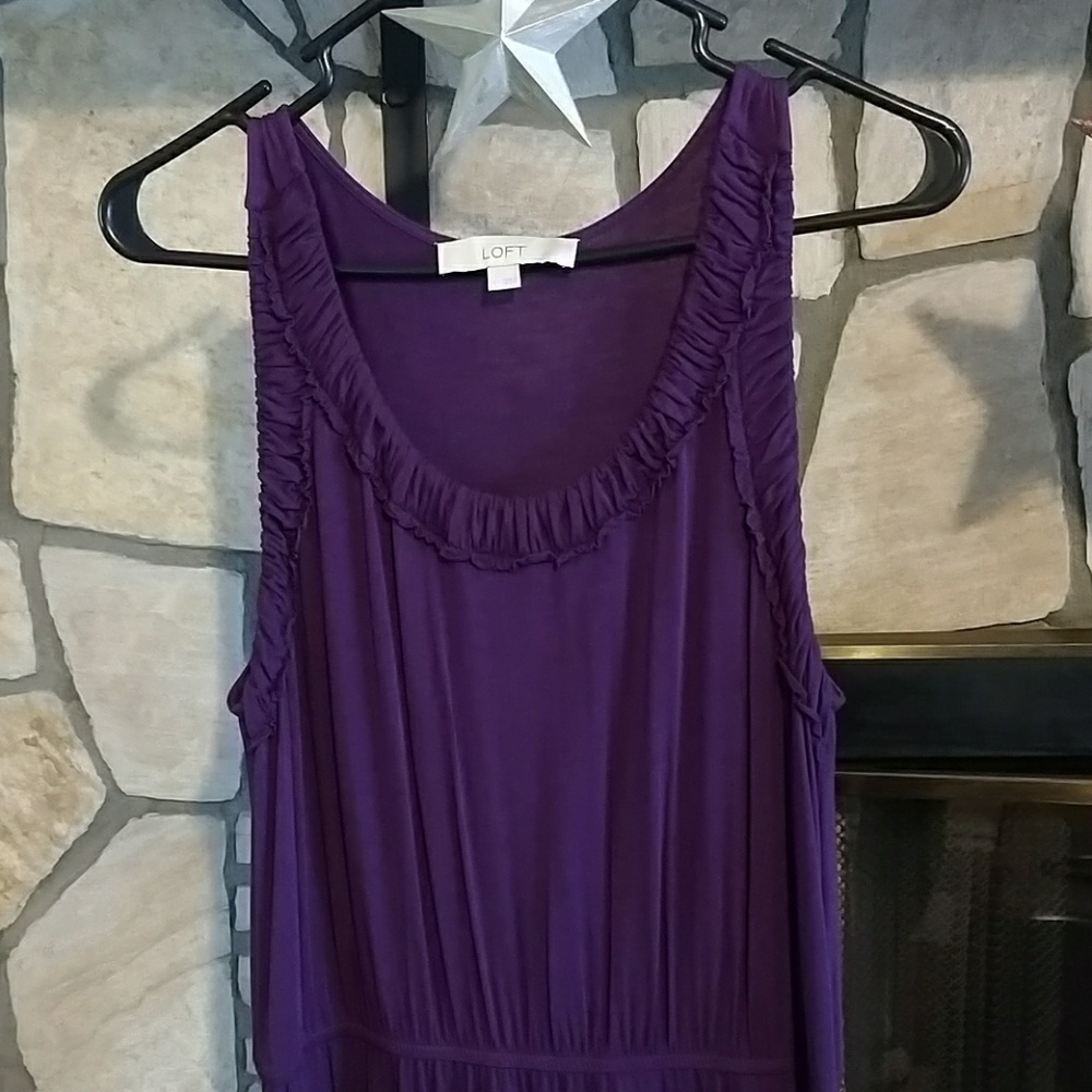 Deep purple Loft Sundress - Picture 2 of 3